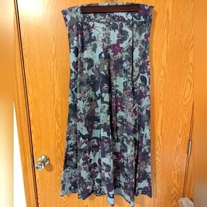 LulaRoe Maxi, XL, grays and purples